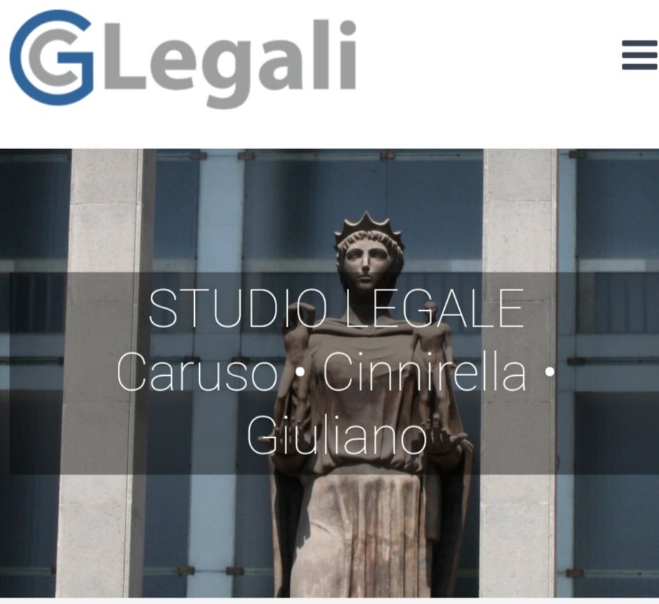 Cinnirella, Caruso, Giuliano Studio Cg Legali